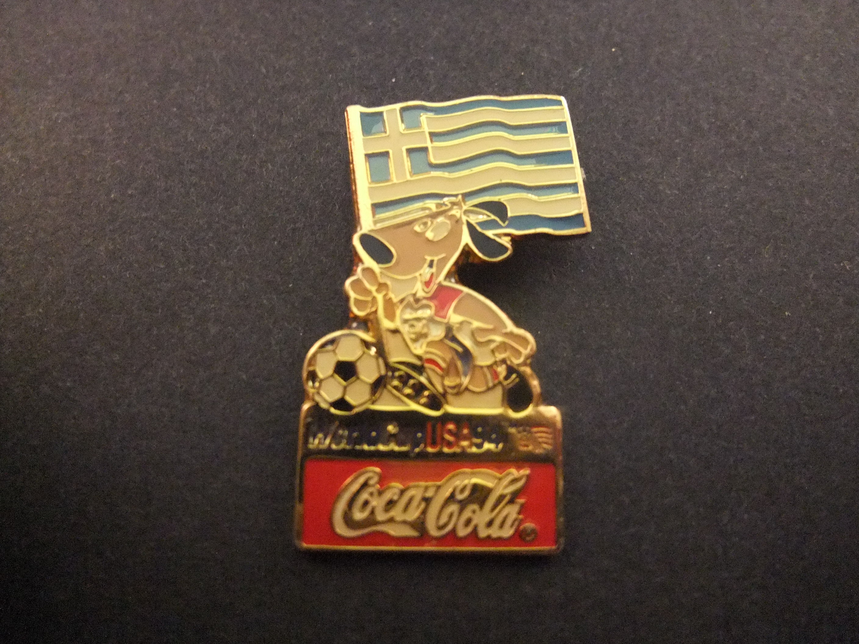 Coca Cola Worldcup voetbal USA ,Griekenland